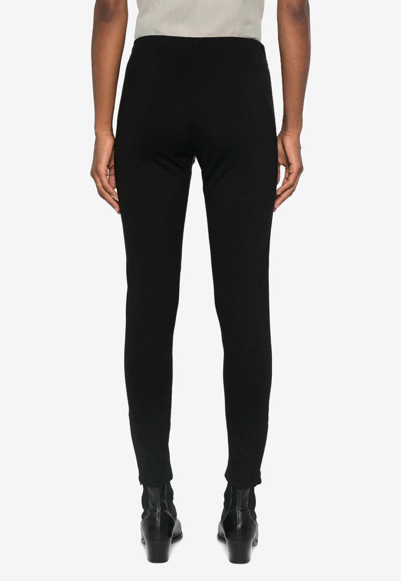 Maciock Paneled Leather Leggings