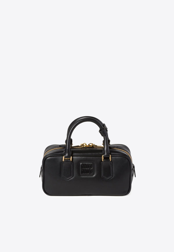 Arcadie Nappa Leather Top Handle Bag