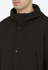 Zip-Up Shell-R Hooded Jacket