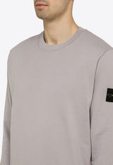 Logo-Patch Pullover Sweatshirt