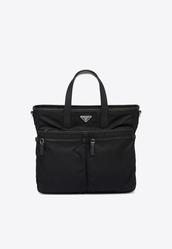 Logo Enamel Tote Bag