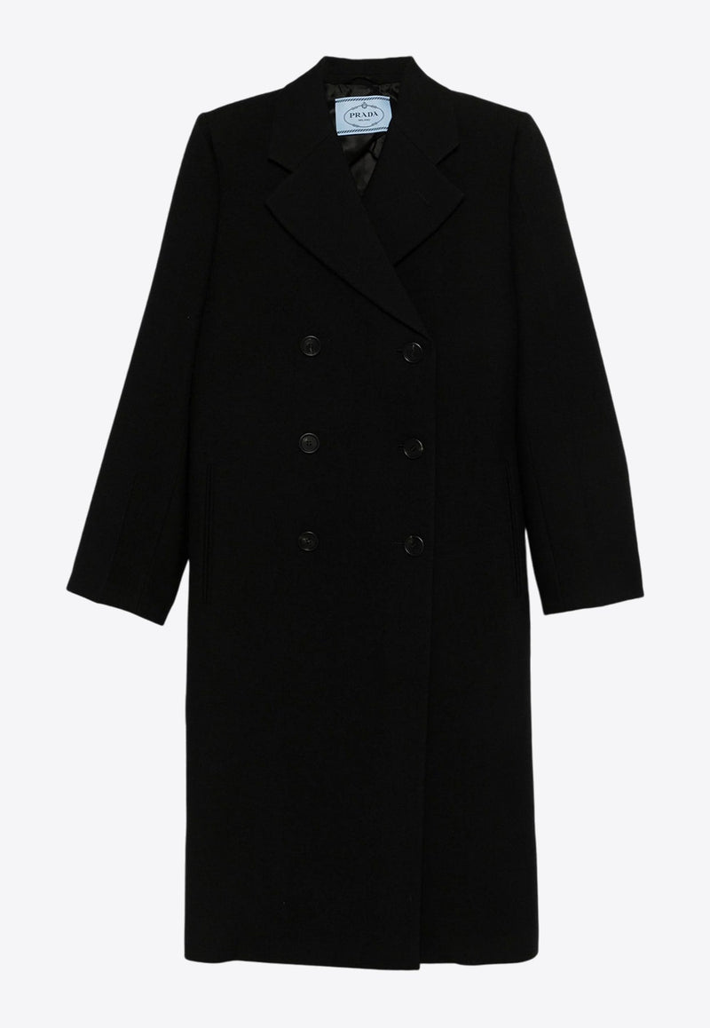 Double-Breasted Wool Coat