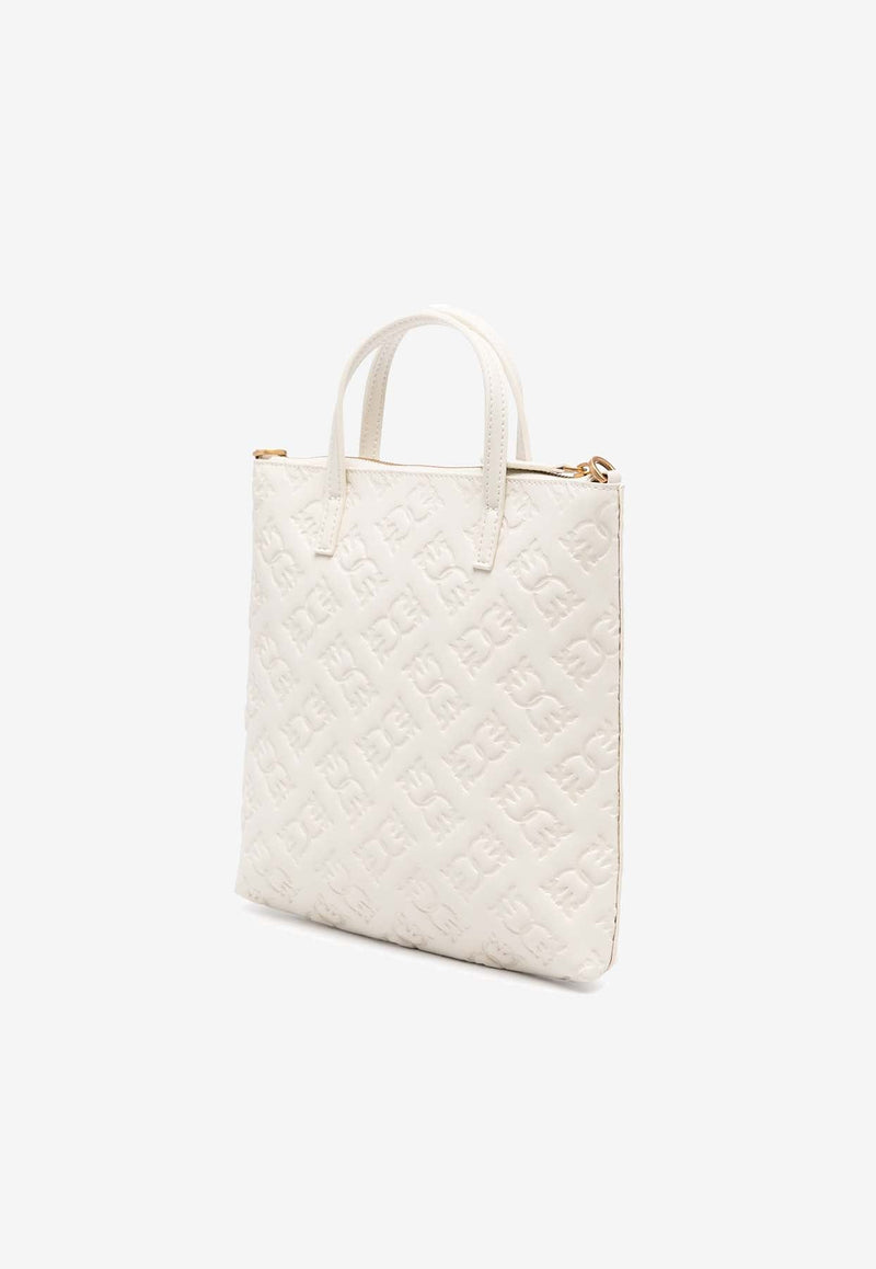 Mini Love Birds Embossed Monogram Tote Bag