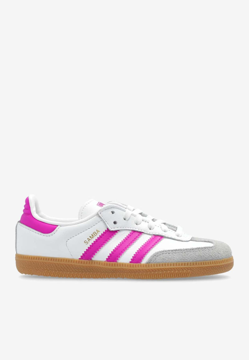 Girls Samba OG Leather Sneakers