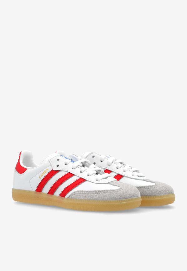 Boys Samba OG Leather Sneakers