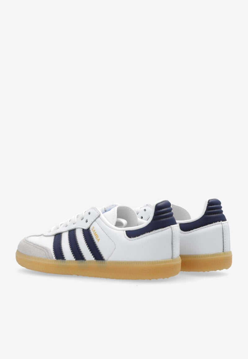 Boys Samba OG Leather Sneakers