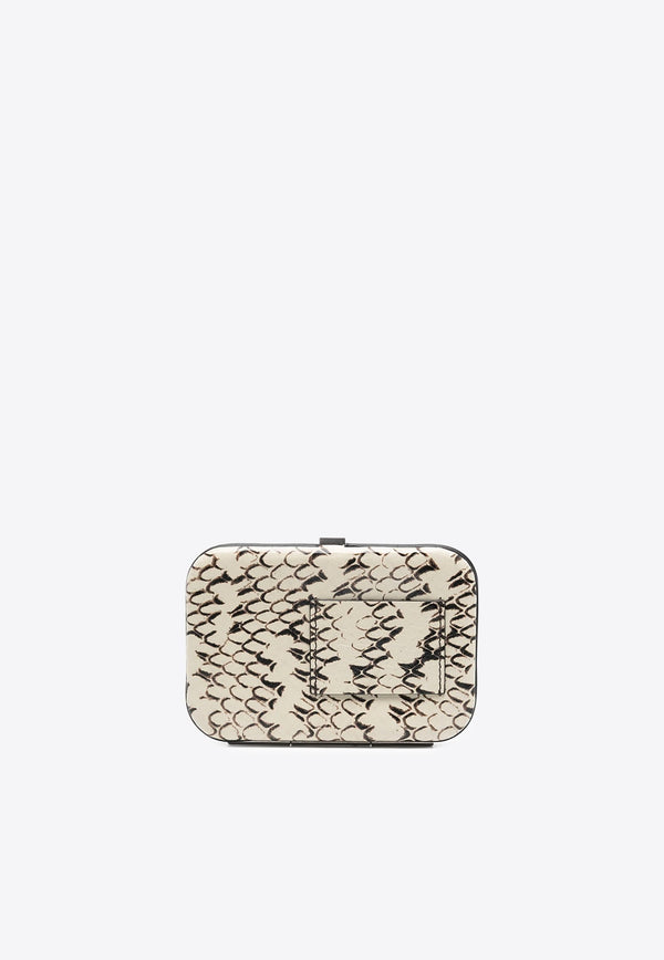 Snakeskin Rigid Cardholder