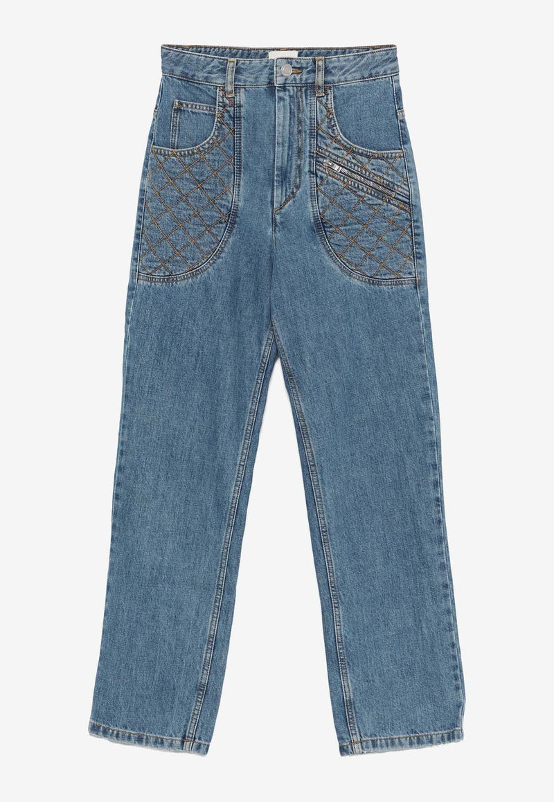 Catarina High-Waist Jeans