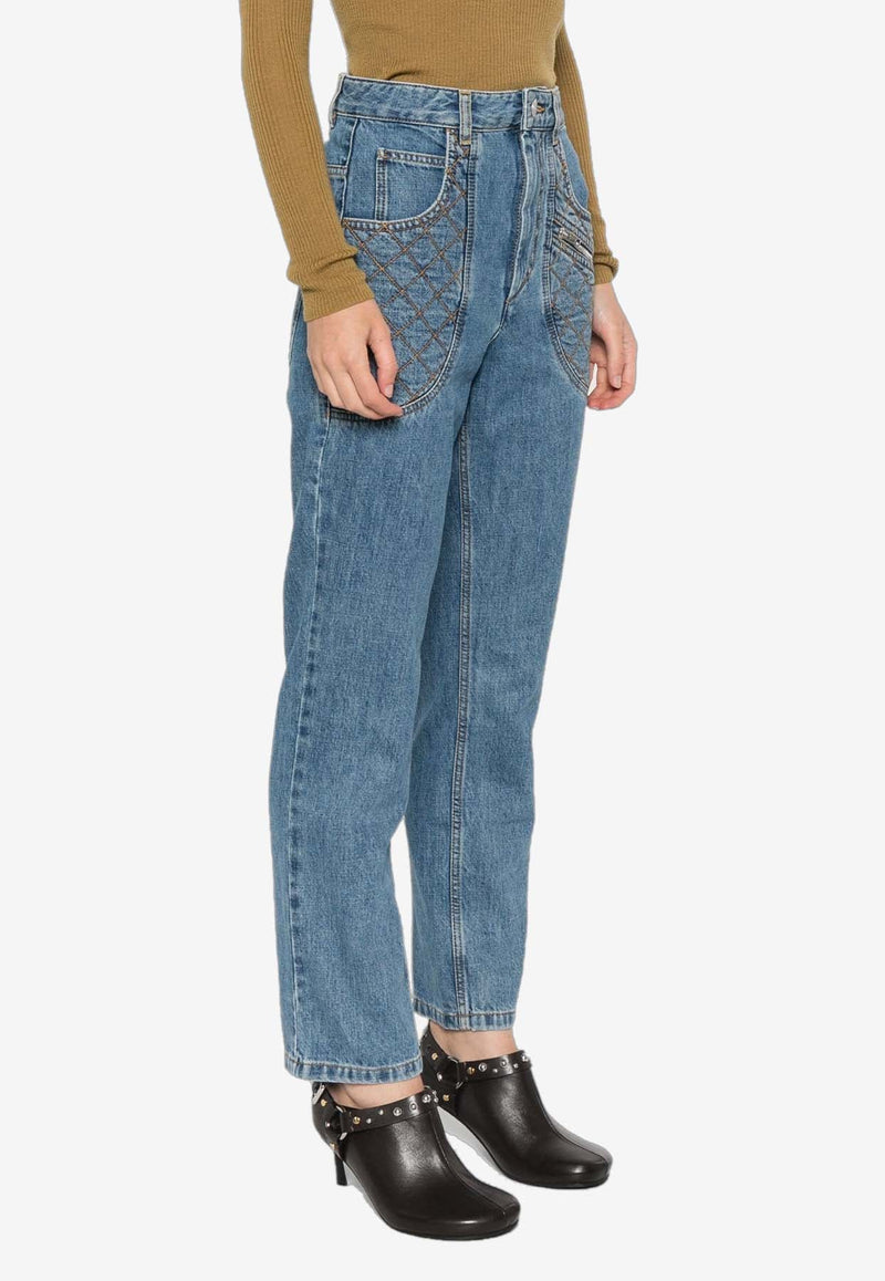 Catarina High-Waist Jeans