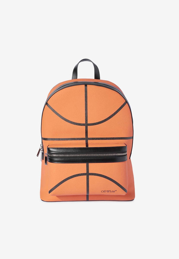 Basketball Calf Leather Backpack