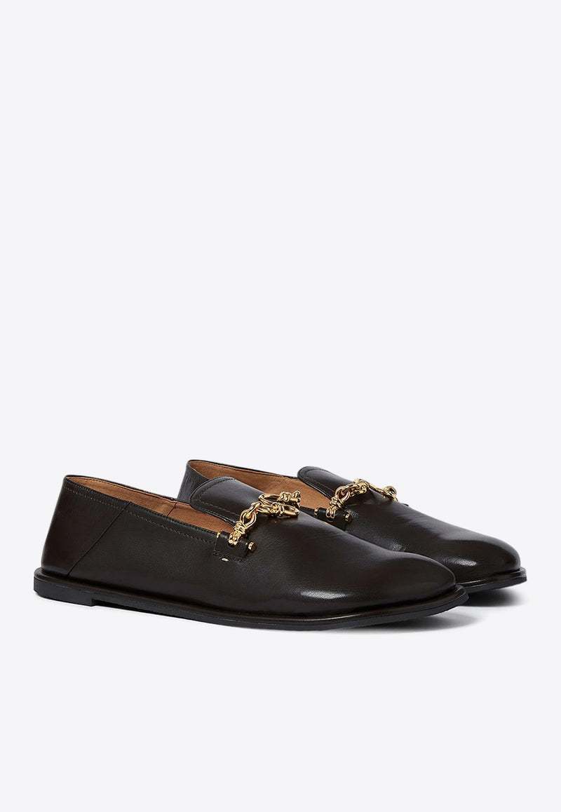 Ryder Chain Embellished Loafers