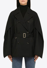 Double-Breasted Wool Coat