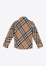 Babies Long-Sleeved Checked Shirt