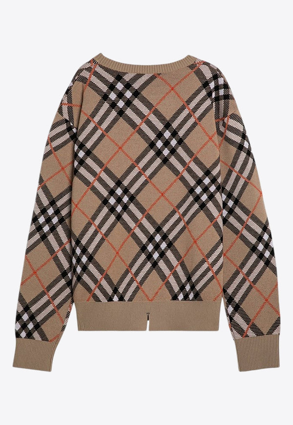 Nova Signature Check Sweater