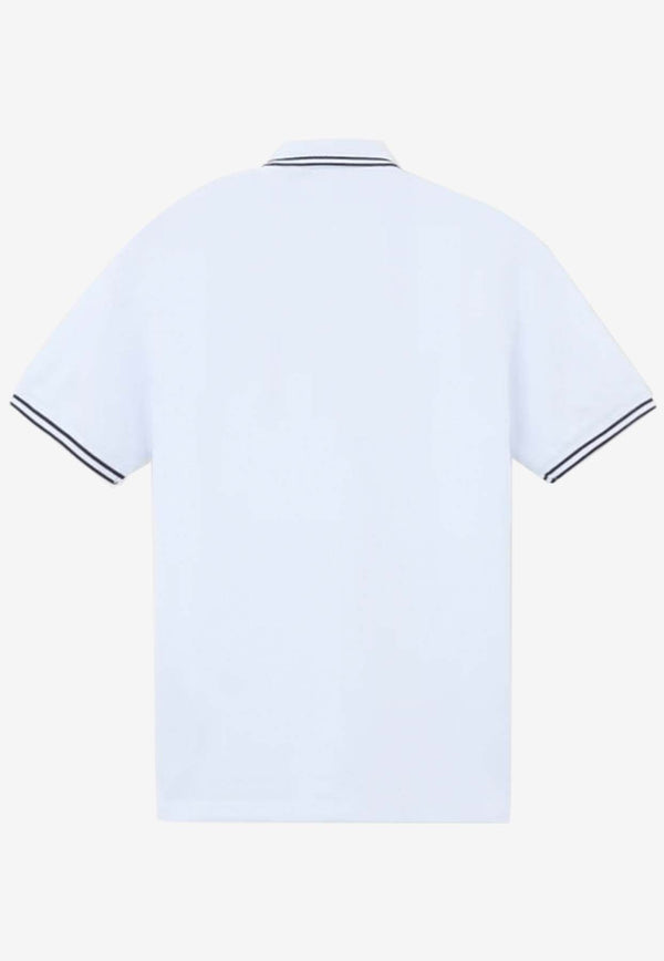 Boys Logo Patch Polo T-shirt