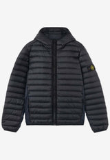 Boys Logo Patch Down Jacket