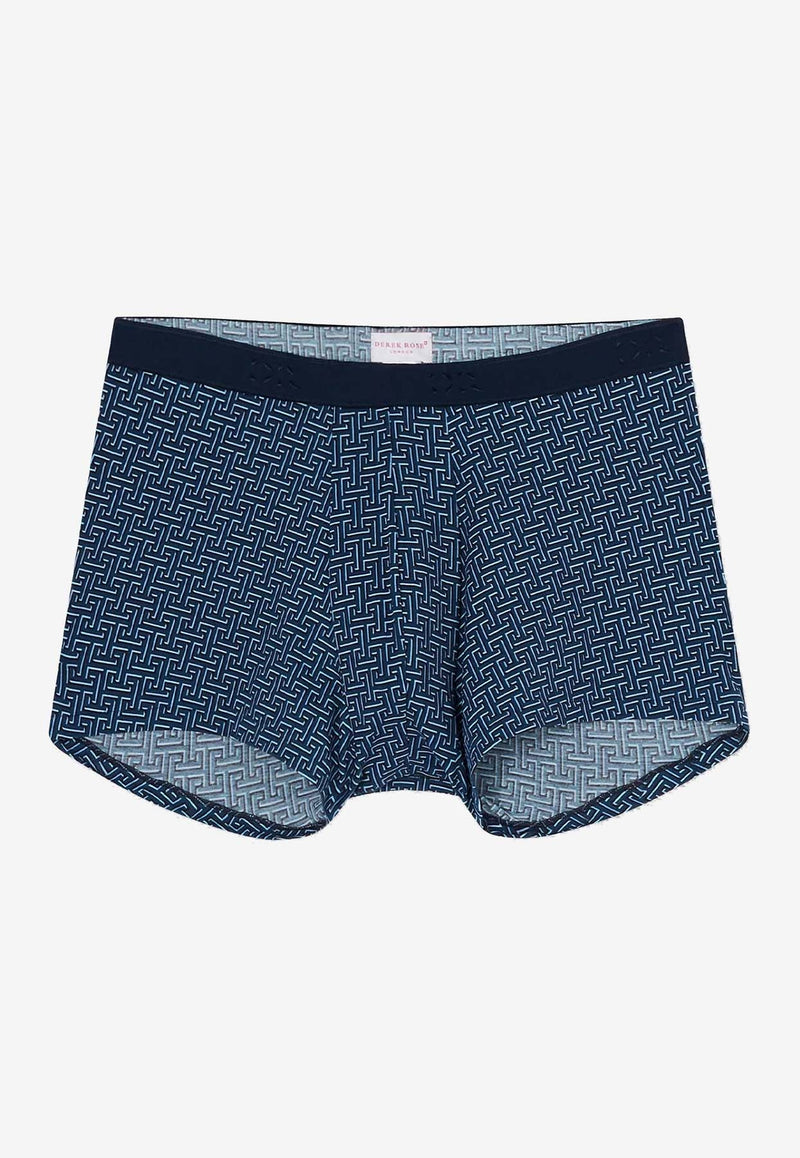 Geometric Print Boxer Shorts