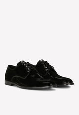 Patent Leather Derby Shoes