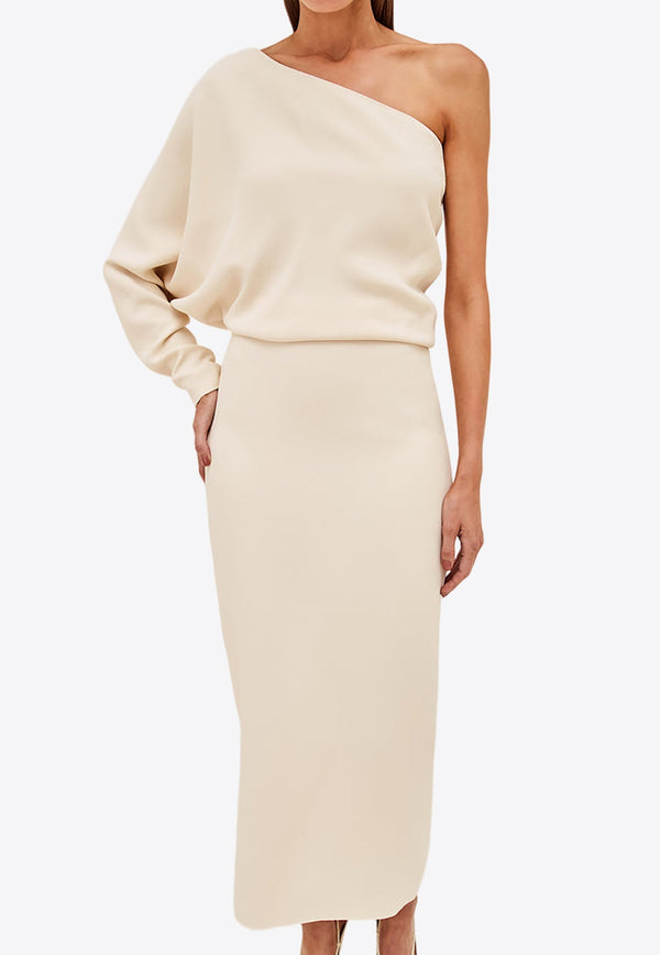 Serenity One-Shoulder Midi Dress