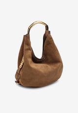 Medium Slouchy Suede Shoulder Bag