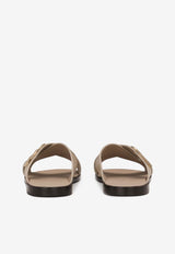 DG Light Calf Leather Sandals