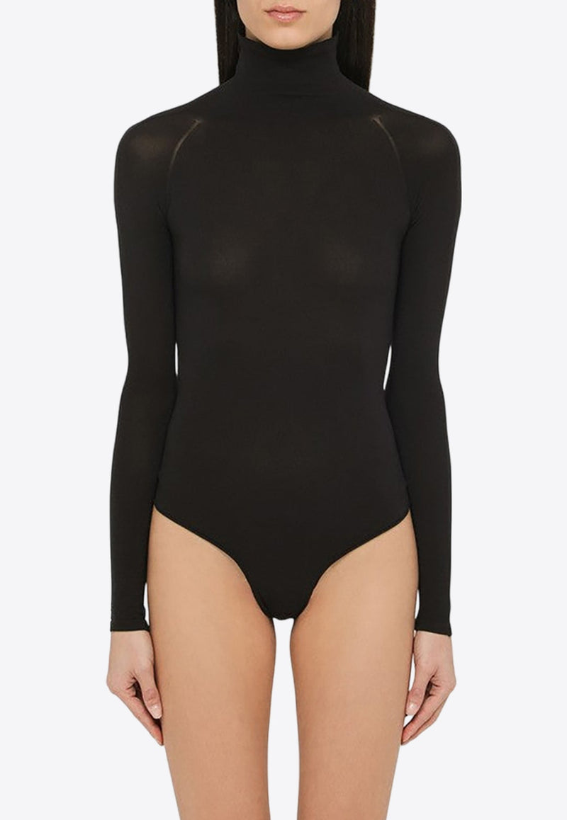 Knitted Turtleneck Bodysuit