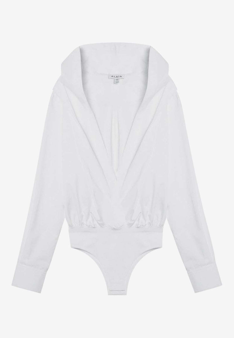 Hooded Bodysuit Top