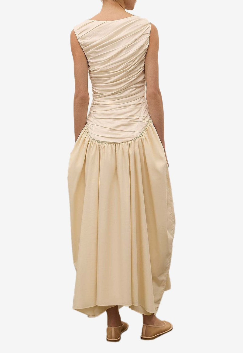 Ora Draped Maxi Dress