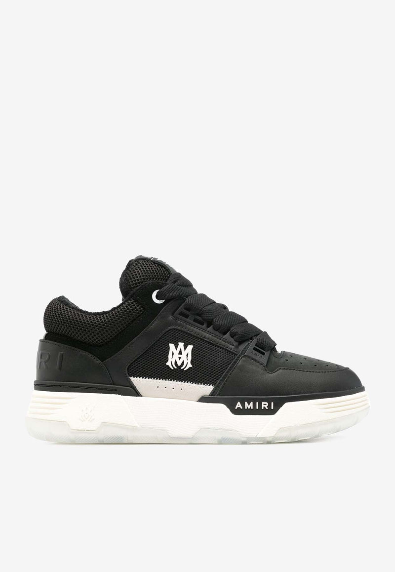 MA-1 Leather Low-Top Sneakers