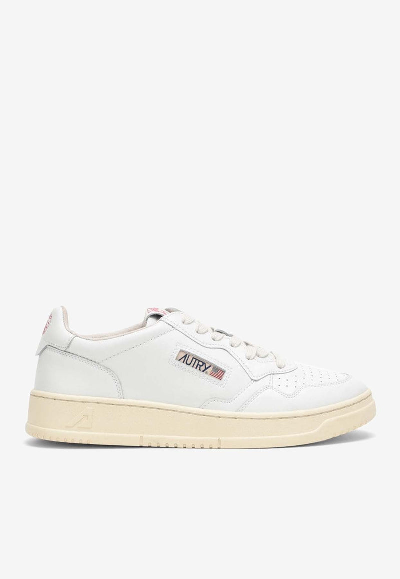 Medalist Low-Top Leather Sneakers