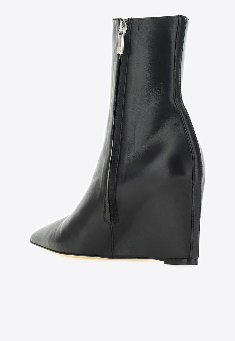 Frankie 90 Ankle Boots in Nappa Leather