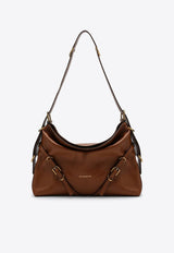 Medium Voyou Leather Shoulder Bag