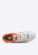 550 Low-Top Sneakers in Varsity Orange and White