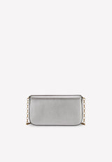 DG Girls Nappa Mordore Leather Chain Clutch