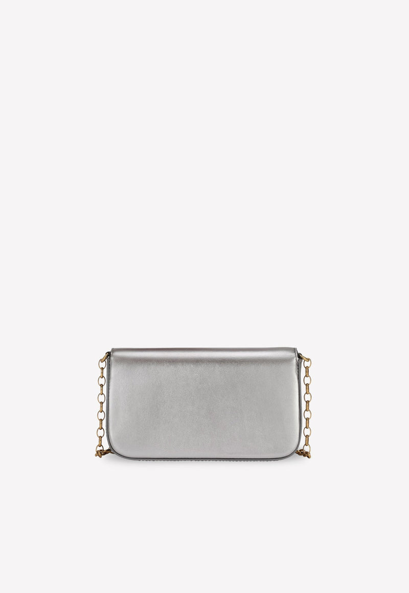 DG Girls Nappa Mordore Leather Chain Clutch