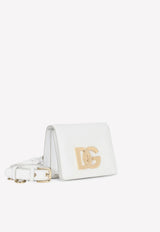 DG Logo Calf Leather Shoulder Bag