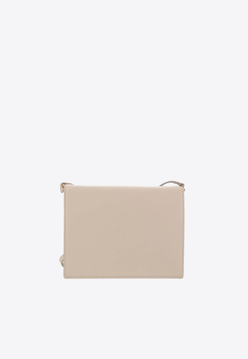 DG Logo Calf Leather Crossbody Bag