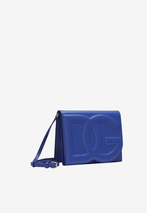 DG Logo Crossbody Bag in Calf Leather