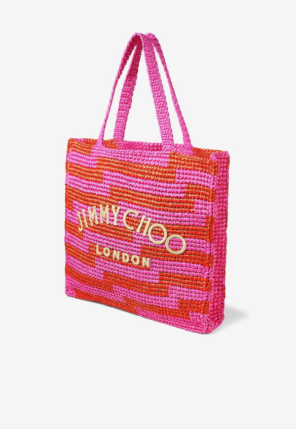 Small Logo Beach Tote Bag