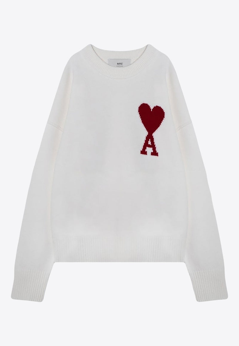 Ami De Coeur Intarsia Knit Sweater