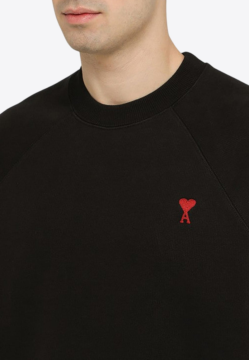 Logo Embroidered Crewneck Sweatshirt