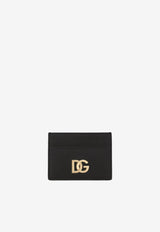 DG Logo Cardholder in Calf Leather