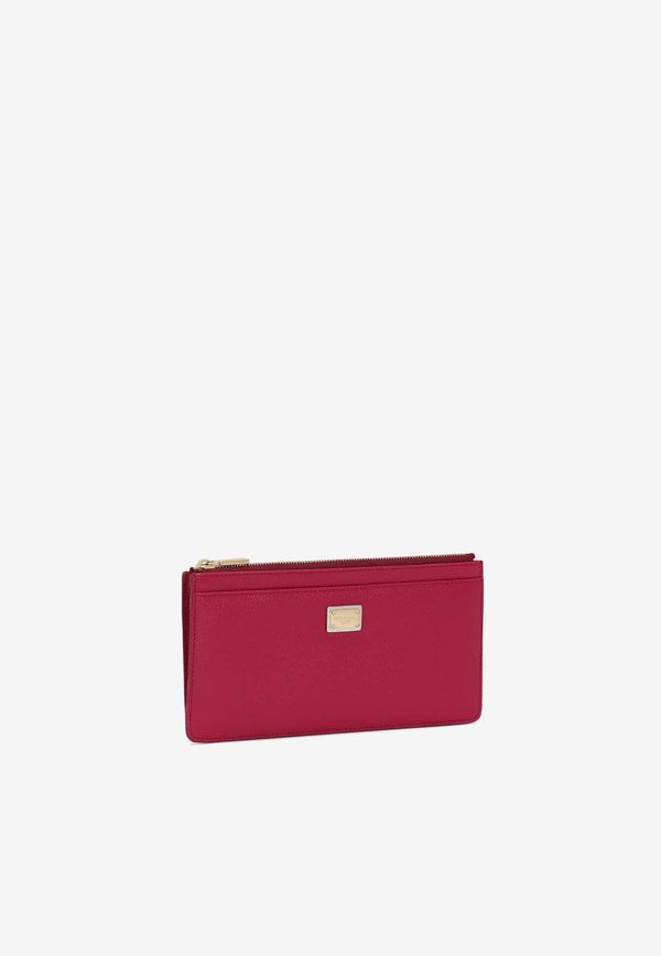 Large Cardholder in Dauphine Leather