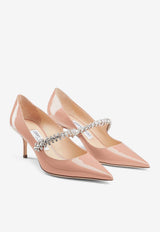 Bing 65 Crystal-Embellished Pumps in Patent Leather