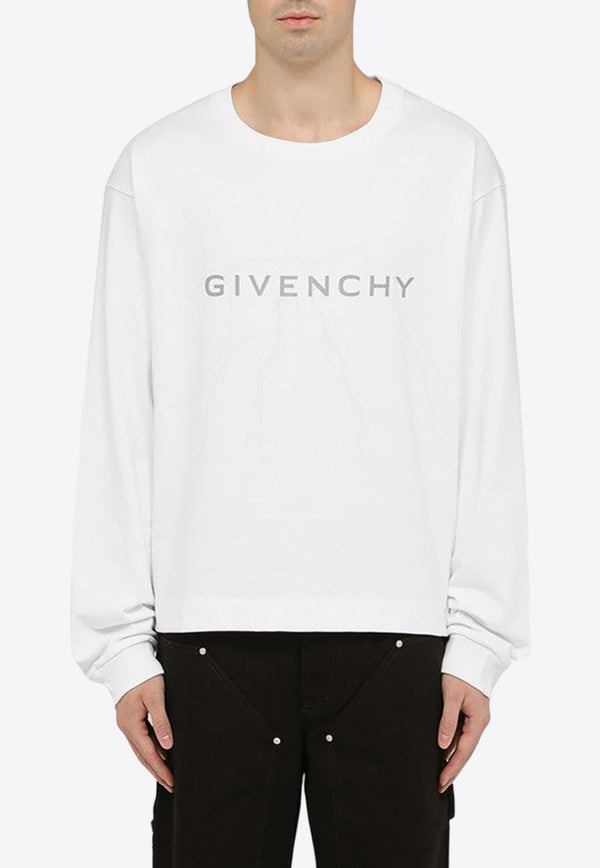 Logo-Printed Crewneck Sweatshirt