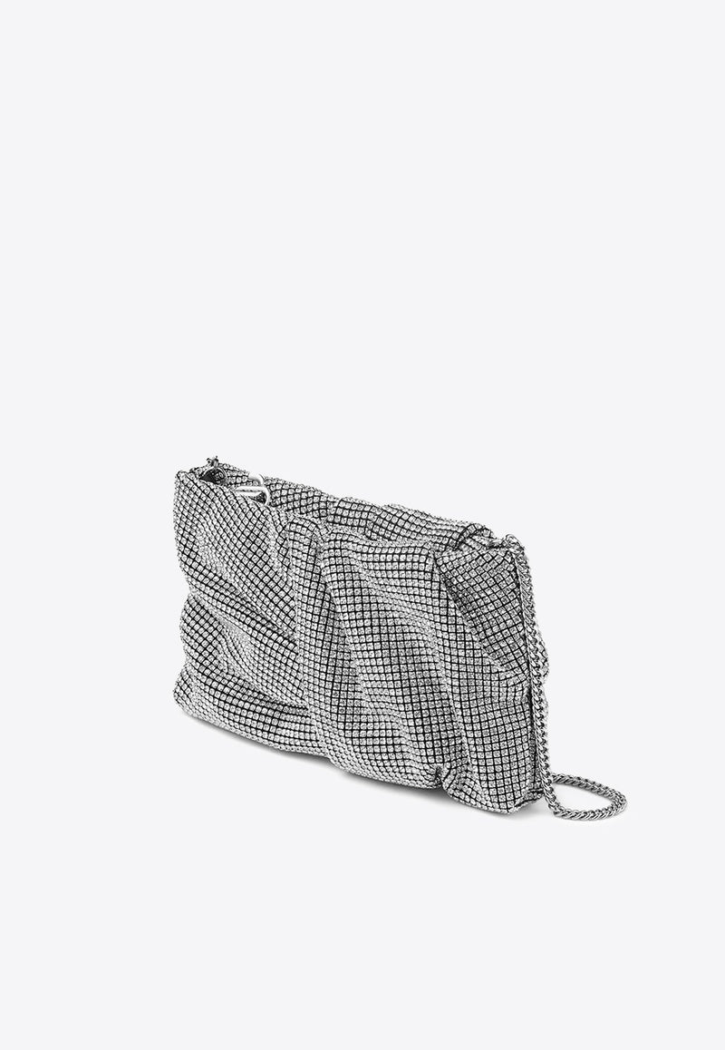 Bonny Crystal Mesh Clutch Bag