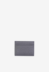 Logo Plate Leather Cardholder