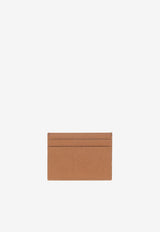 Logo Plate Leather Cardholder