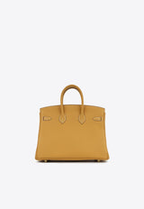 Birkin 25 in Naturel Sable Togo Leather with Gold Hardware