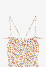 Girls Abbie Floral Swimsuit